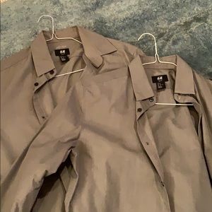 TWO H&M Button Down Basics